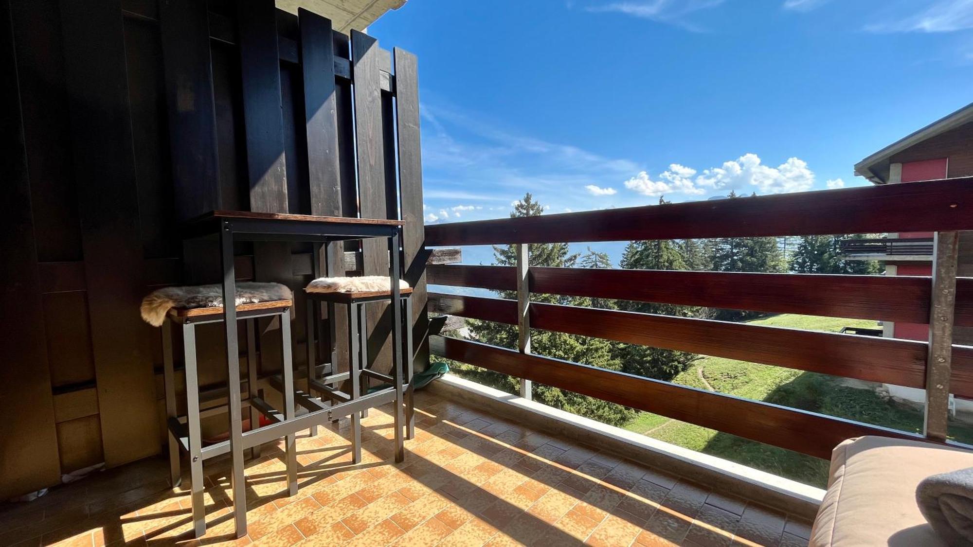 Les Cerfs - Appartement & Studio - Anzere Exterior photo